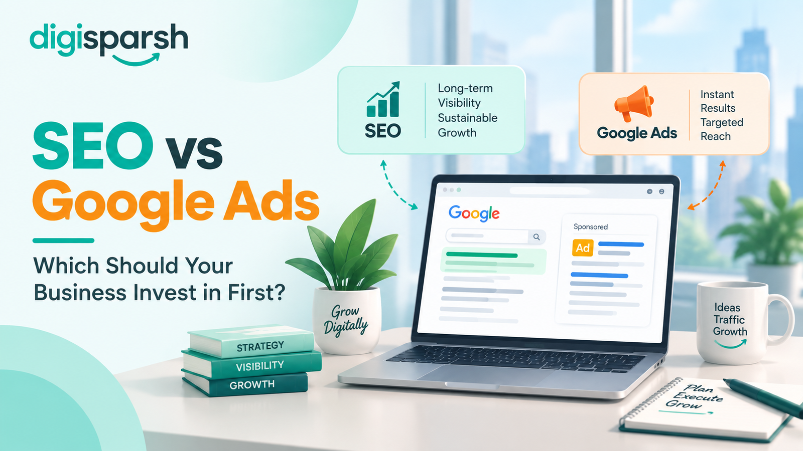 SEO vs Google Ads
